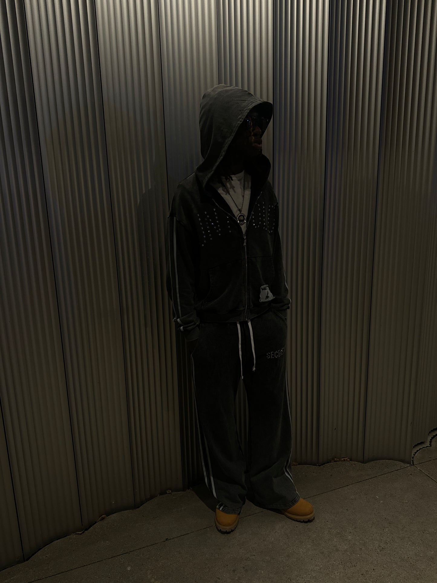 Untold Rhinestone Sweatsuit