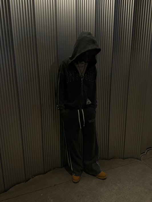 Untold Rhinestone Sweatsuit
