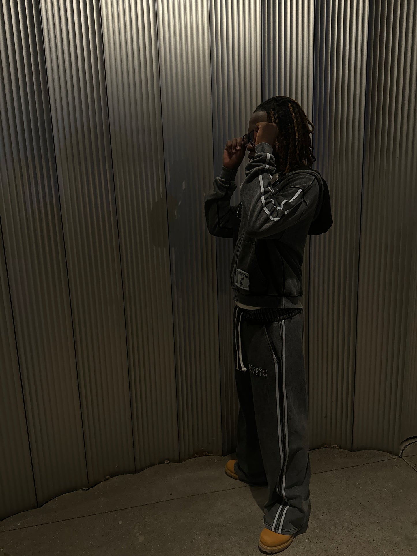 Untold Rhinestone Sweatsuit